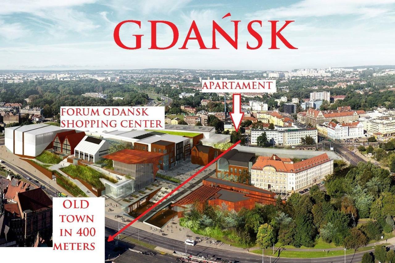 Berg Apartament Yellow Gdansk Exterior foto